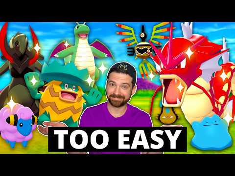 Easiest Shiny Pokémon in Every Game