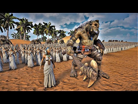 CLEOPATRA ALLY WITH TROLL KING TO FIGHT HUMANITY LAST FIGHT l Ultimate Epic battle Simulator 2 UEBS2