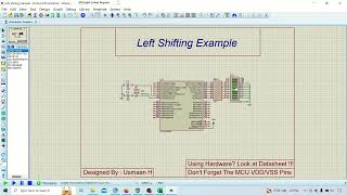 Download the video "Left Shifting Eight Bit Register - PIC18F45K20 - XC8"