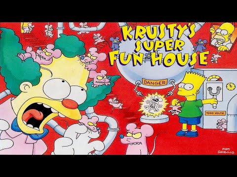 Krusty's Super Fun House Super Nintendo