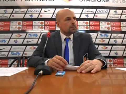 Acea Virtus Roma - BCC Agropoli: Antonino Paternoster in sala stampa