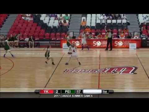 2017 Canada Summer Games - Women's Basketball - Prince Edward Island vs. Yukon