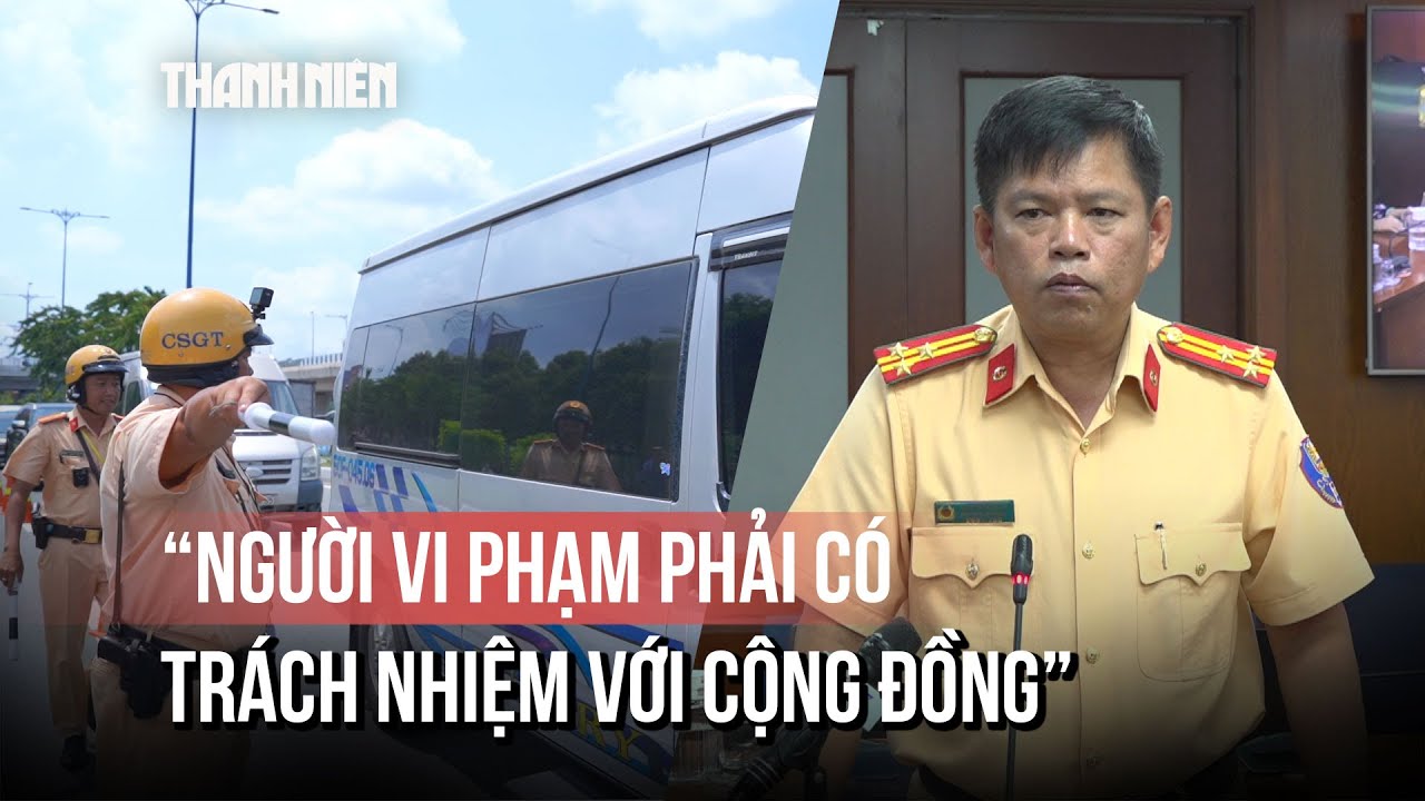 Người vi phạm giao thông phải đi gom rác, kẻ vạch sơn?