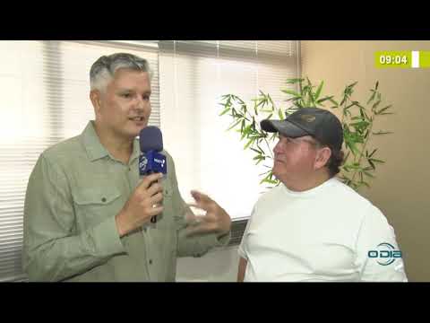 Bom Dia News 13 02 20  Amado Batista visita o Sistema O Dia de Comunicacão