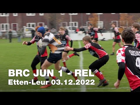 BRC Junioren 1 tegen REL 03-12-2022