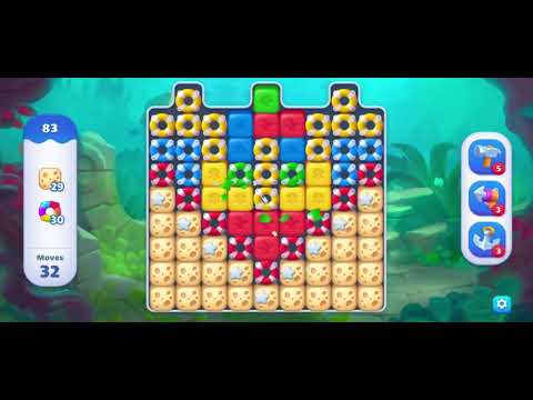 FISHDOM BLAST LEVEL 83 ~ No boosters