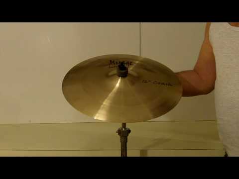 Mirage 16" crash Cymbal Eclypse Series Available @ www.cymbalsandsnares.com
