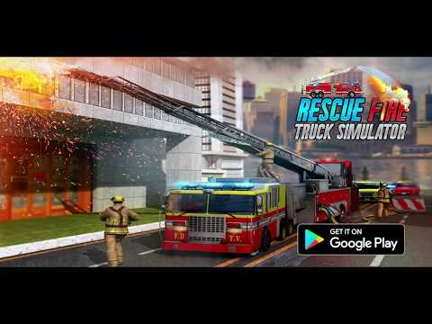 City Rescue Fire Truck Games video