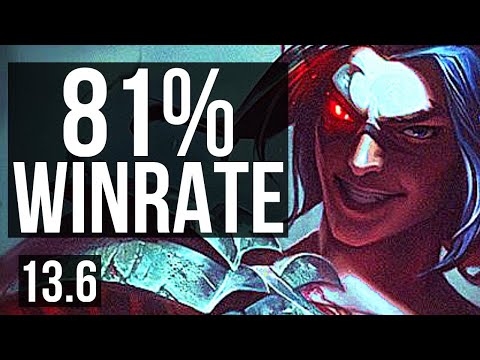 KAYN vs NUNU & WILLUMP (JNG) | 81% winrate, 6 solo kills, Dominating | KR Grandmaster | 13.6