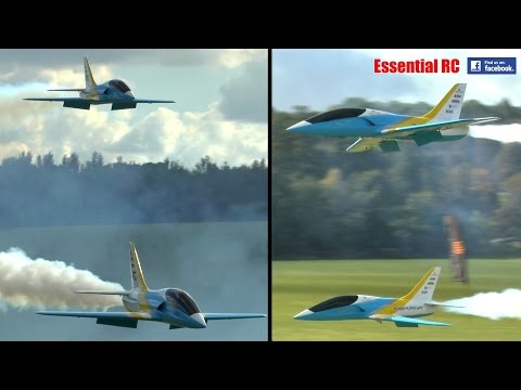 *CLOSE FORMATION* RC turbine JETS at Festival of Flight | Ragley Hall 2016