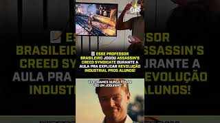 🚨💛 Esse professor deu uma baita aula não só de história mas de que videogame É CULTURA!