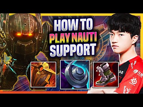 LEARN HOW TO PLAY NAUTILUS SUPPORT LIKE A PRO! | T1 Keria Plays Nautilus Support vs Rakan!  Season 2