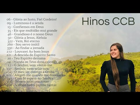 1 hora de HINOS CCB no PIANO | na comunhão - para relaxar