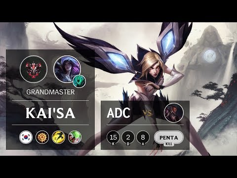 Kai'Sa ADC vs Lucian - KR Grandmaster Patch 9.9