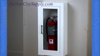 Surface Mounted Fire Extinguisher Cabinet - JL Industries Academy
