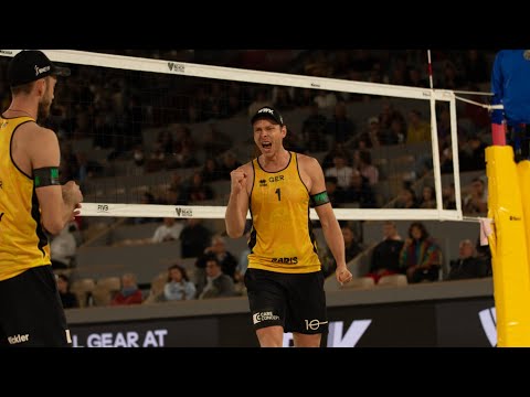 Elite16 Paris: Ehlers / Wickler ziehen ins Finale ein.