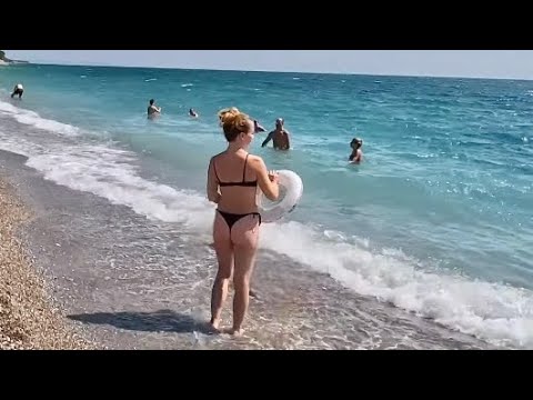 🇹🇷 Antalya Kemer Beach Walking Tour Türkiye