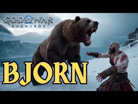 Epic First Boss Fight! How to Defeat Bjorn the Giant Bear in God of War: Ragnarok! (4K 60FPS UHD)