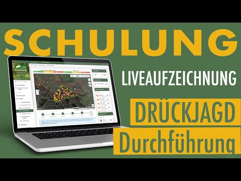 Schulung zur Drückjagd DURCHFÜHRUNG Liveaufzeichnung