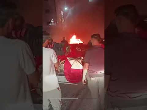 Cars burn in reported settler attack in occupied West Bank