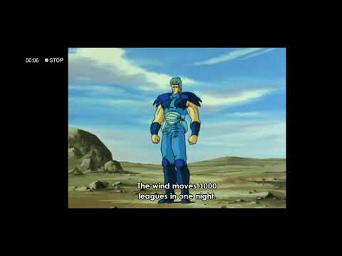 Hyui kills Raoh's underlings