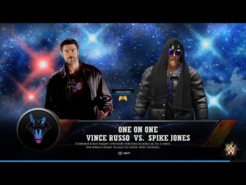 VIPERVERSE EP 1 - VINCE RUSSO VS SPIKE JONES #WWE2K24