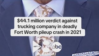 Download lagu Fort Worth deadly pileup crash results in $44.1 million verdict mp3