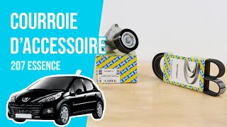 Youtube thumbnail of video "Changer la Courroie d'Accessoire Peugeot 207 1.4 8V 🚗"