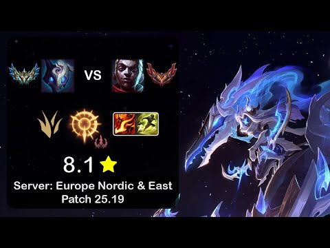 Kindred Jungle vs Ekko  - EUNE Challenger - Patch 25.19