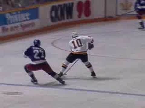 Pavel Bure's First Game