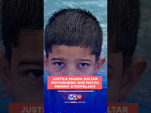 Justiça manda soltar motoqueiro que atropelou e matou criança em Queimadas/PB