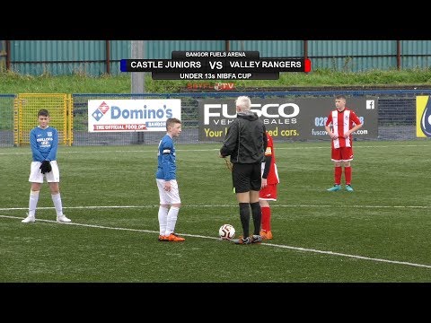 Castle Juniors v Valley Rangers - Under 13s NIBFA Cup - 19th October 2019