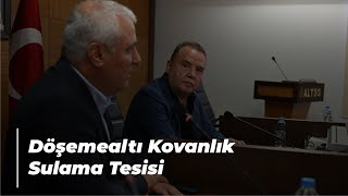 Döşemealtı Kovanlık Sulama Tesisi