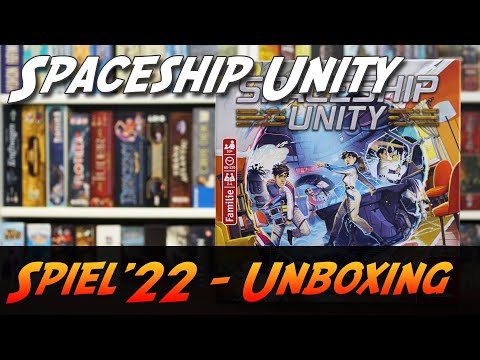 Spaceship Unity - Brettspiel Unboxing (Pegasus Spiele)