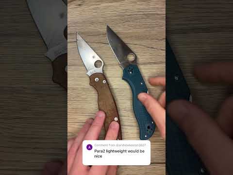 Spyderco Stretch 2 in K390 - The real PM2 lightweight!