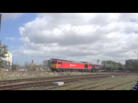 Class 60 Steel train Middlesbrough 16/05/15