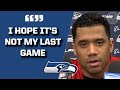 Russell Wilson Says He Hopes Sunday Won't Be His Last Game In Seattle | CBS Sports HQ