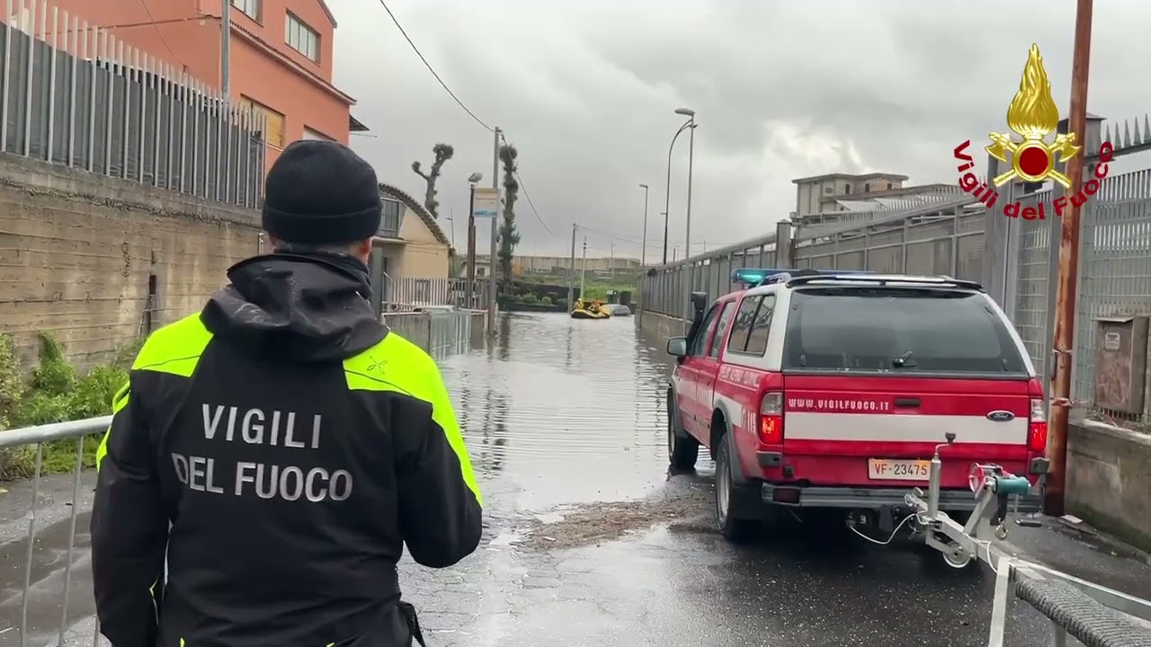 Primi danni del maltempo nel Catanese