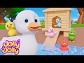 Five Little Duckies Learn Colors Numbers Learning Song For Toddlers Jolly Jolly Kids Songs
