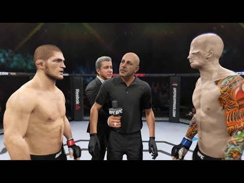 Khabib vs. Mummy (EA Sports UFC 2) - Champion Fight ☝️🦅
