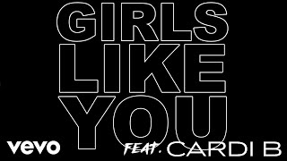 Maroon 5 - Girls Like You ft. Cardi B (St. Vincent Remix) (Audio)