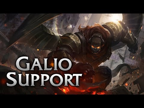 Reworked Commando Galio Support - League of Legends Commentary