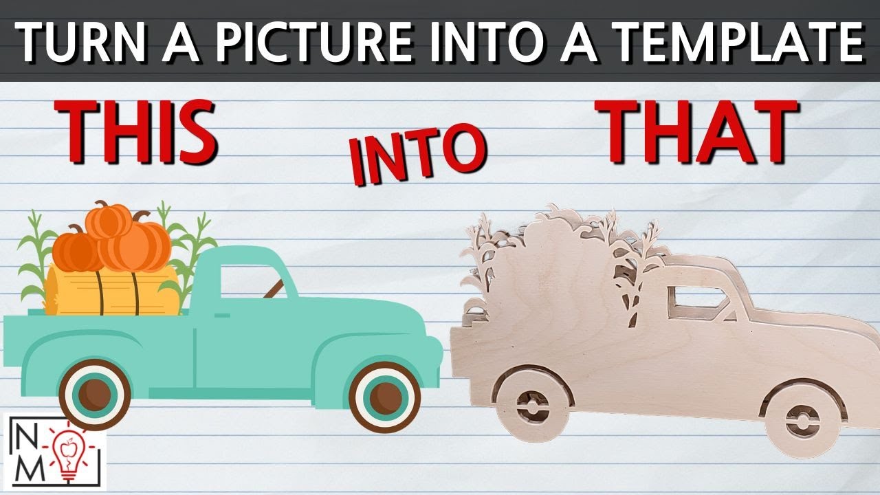 How to Create Scroll Saw Templates!