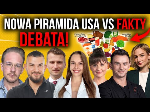 DEBATA: Nowa piramida żywienia – fakty vs narracja | Szmexy Sowiński Machaj Gudan Piątkowska Burczyk