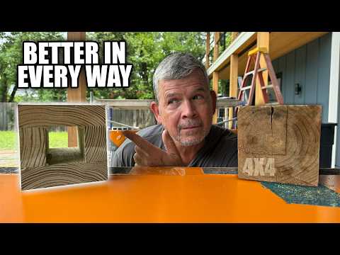 STOP BUYING 4x4 POSTS! Do THIS Instead!