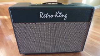Retro King 18 Watt Combo amp demo by Greg Vorobiov