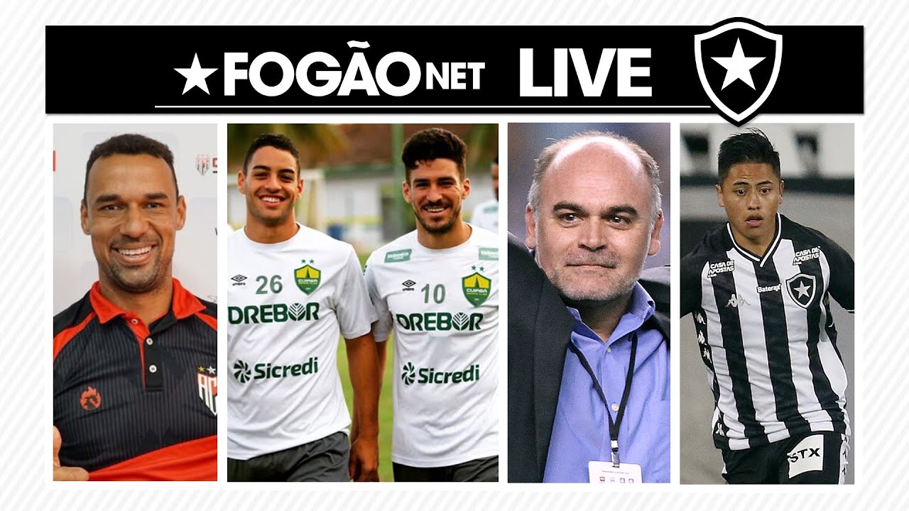 LIVE DE SEXTA – Botafogo aguarda mais 3 reforços; Lecaros fora dos planos; penhora da Odebrecht
