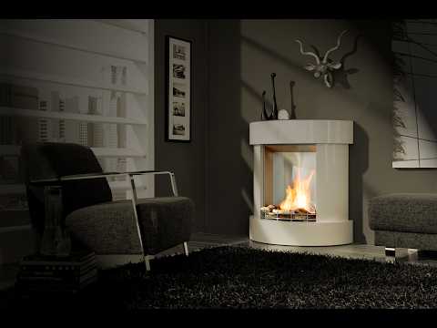 Elektrokamin mit Opti-myst Elektrofeuer / Wasserdampffeuer - Dimplex OMC400