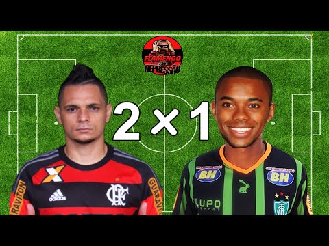 FLAMENGO 2x1 AMÉRICA-MG - NARRAÇÃO SARRANTE