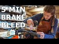 MORE BRAKING POWER in under 5 minutes (Shimano lever bleed) | Syd Fixes Bikes
